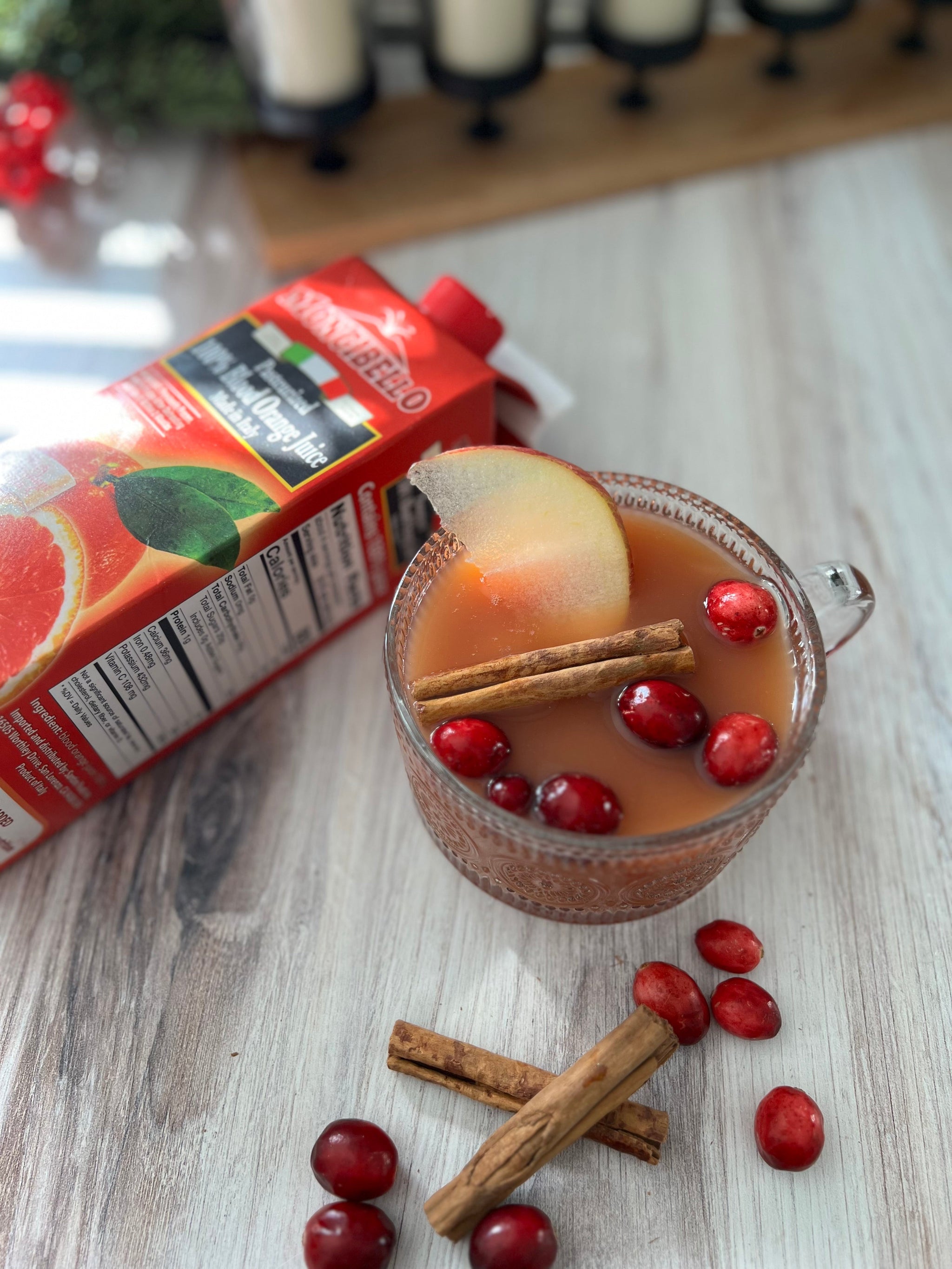 Blood Orange Apple Cider