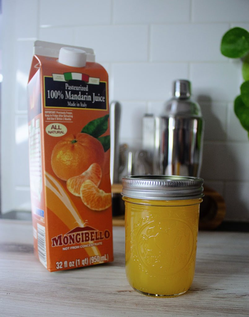 Mandarin Orange Juice Simple Syrup