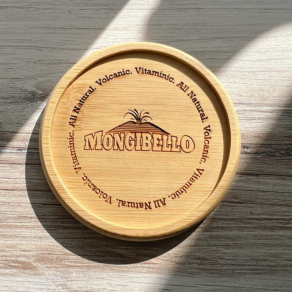 Mongibello all natural, volcanic, vitaninic coaster